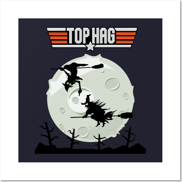 Top Hag Halloween Wall Art by atomguy